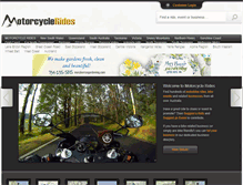 Tablet Screenshot of motorcyclerides.com.au